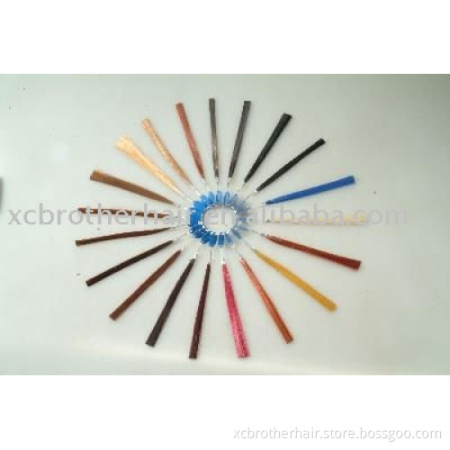 100% human hair color ring